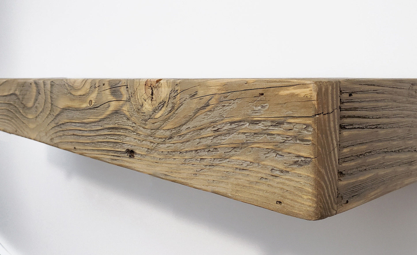 100% AUTHENTIC RECLAIMED WOOD Floating Shelf, Barn wood Shelf, Industrial, Rustic, Wall, Wooden, Mid Century Modern, Vintage, Farmhouse