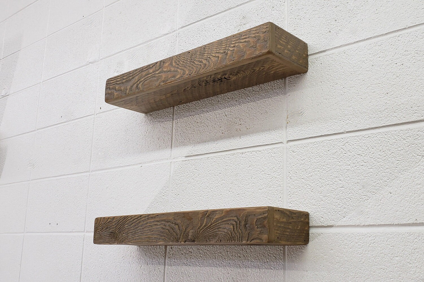 100% AUTHENTIC RECLAIMED WOOD Floating Shelf, Barn wood Shelf, Industrial, Rustic, Wall, Wooden, Mid Century Modern, Vintage, Farmhouse