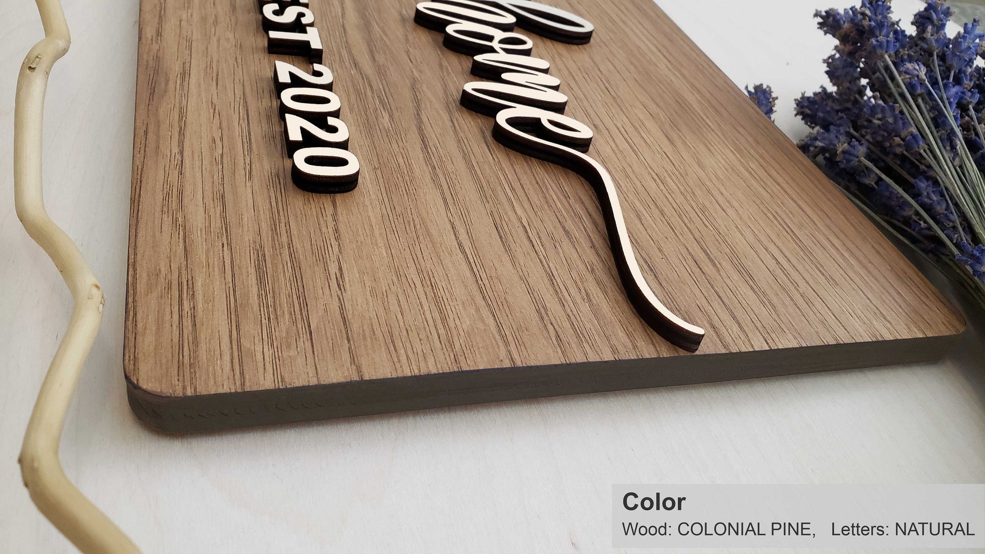 Personalized Farmhouse Wooden Sign | Last Name Sign | Wedding, Anniversary, or Christmas Gift | Home Sweet Home Sign