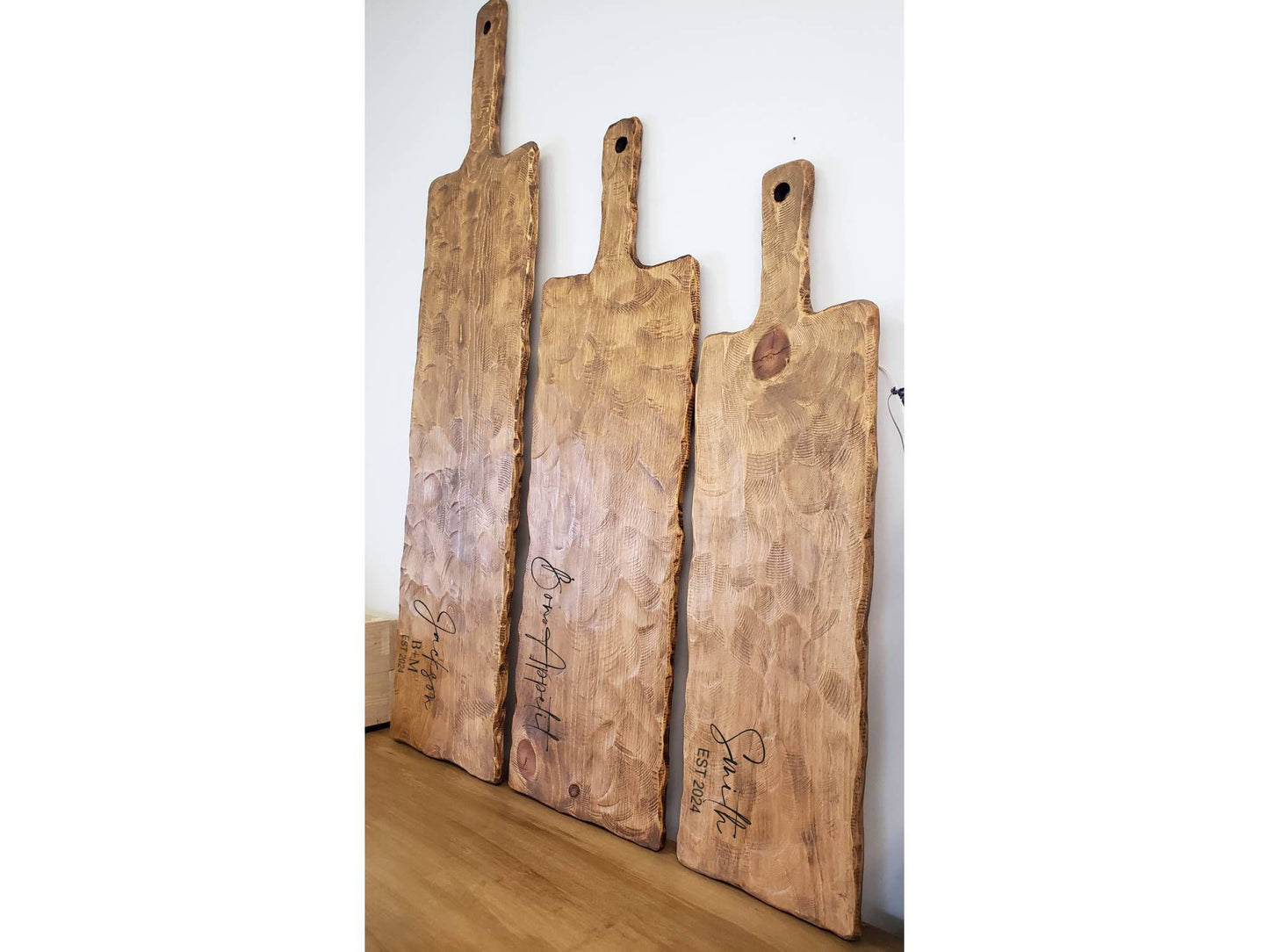 Extra Large Rustic Personalized Charcuterie Boards | Handcrafted Farmhouse Decor | Wedding Gift
