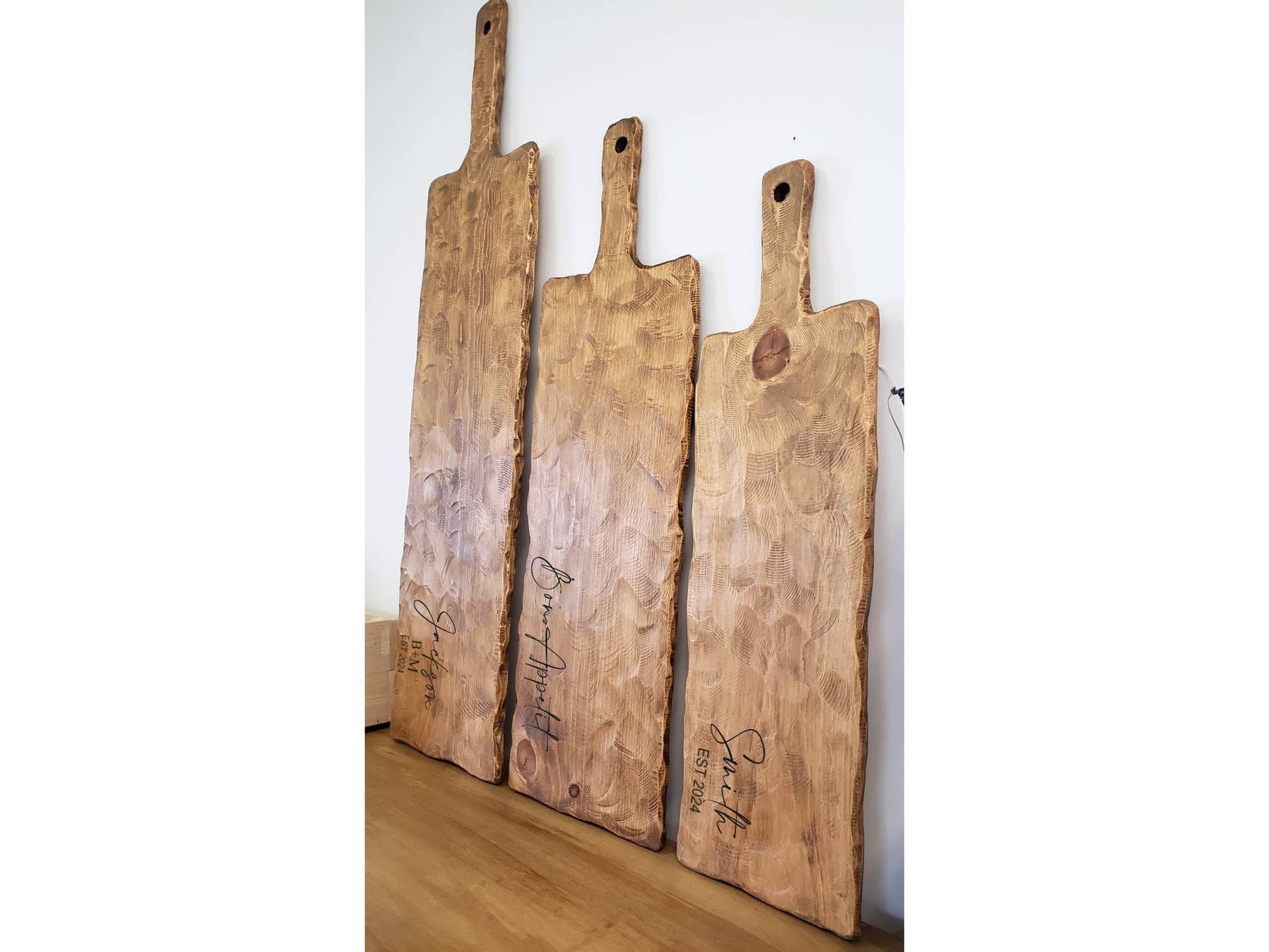 Extra Large Rustic Personalized Charcuterie Boards | Handcrafted Farmhouse Decor | Wedding Gift