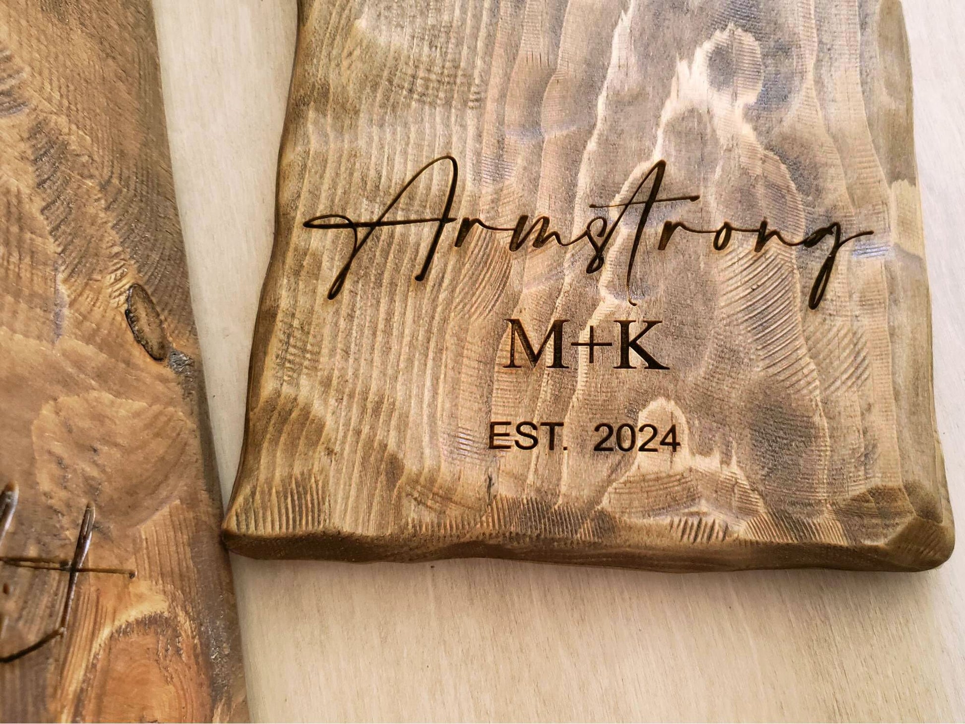 Extra Large Rustic Personalized Charcuterie Boards | Handcrafted Farmhouse Decor | Wedding Gift
